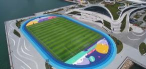 潮起港湾，绿满操场！北京火炬生地人造草坪倾情助力“至海港湾--海上大操场”焕新起航